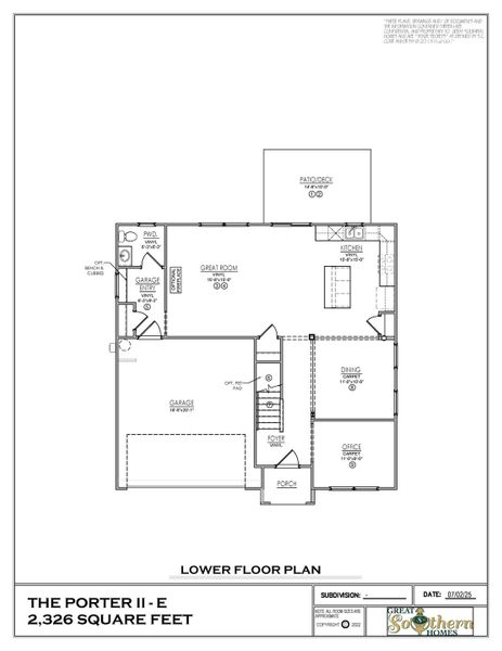 Porter II - Lower Level