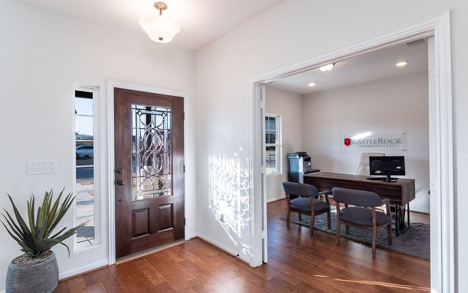 Furnished interior view inside a new home in Brooklands, Hutto (Image 3).