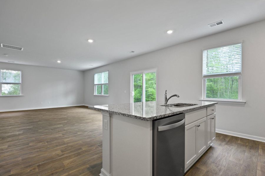 Furnished interior view inside a new home in Lakeview at Kitfield, Moncks Corner (Image 4).