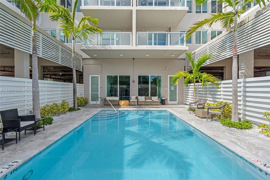 Exterior details and patio area of a home in , Hollywood (Image 2). Exterior details and patio area of a home in , Hollywood (Image 2).