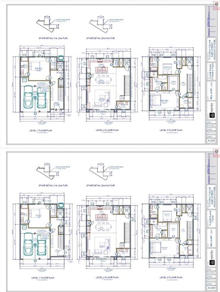 Survey outlining the property boundaries and layout, including shared driveway access and positioning of Units A and B. This provides clarity on lot dimensions and overall site configuration.