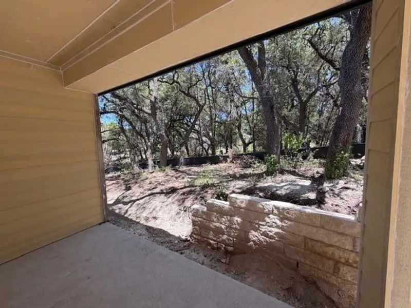 Step out to a private, tree-lined yard, an ideal setting for tranquil moments. Step out to a private, tree-lined yard, an ideal setting for tranquil moments.