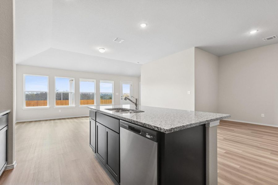Furnished interior view inside a new home in Carillon, Manor (Image 7). Furnished interior view inside a new home in Carillon, Manor (Image 7).
