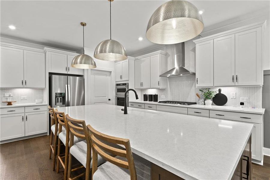 Furnished interior view inside a new home in Watermist at Mirror Lake, Villa Rica (Image 11).