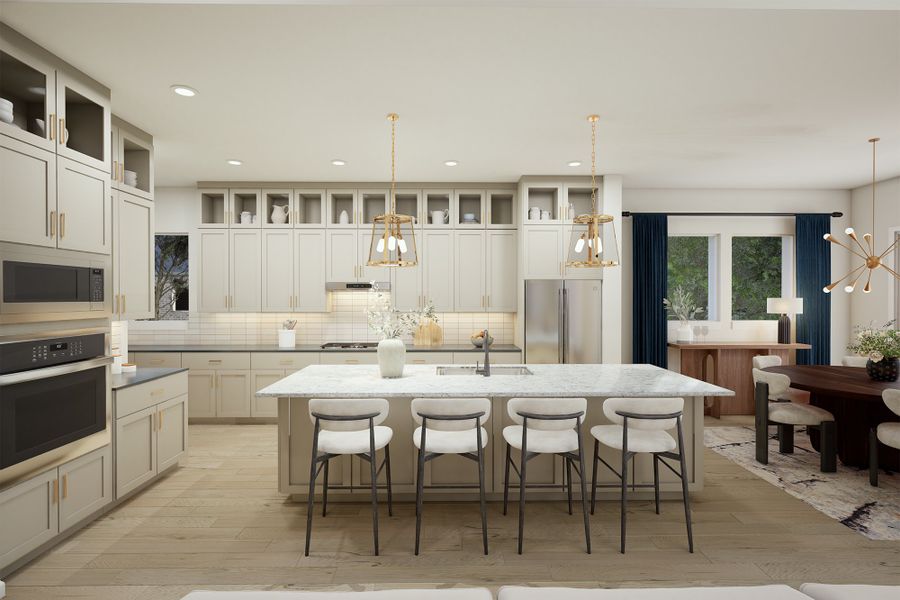 The Presidio - Optional Cooktop Kitchen