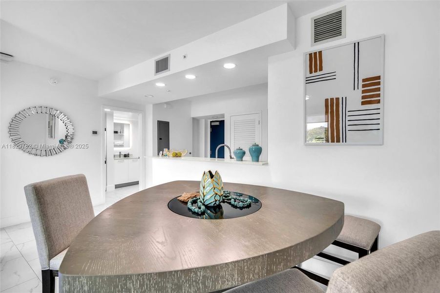 Furnished interior view inside a new home in , Hollywood (Image 8).