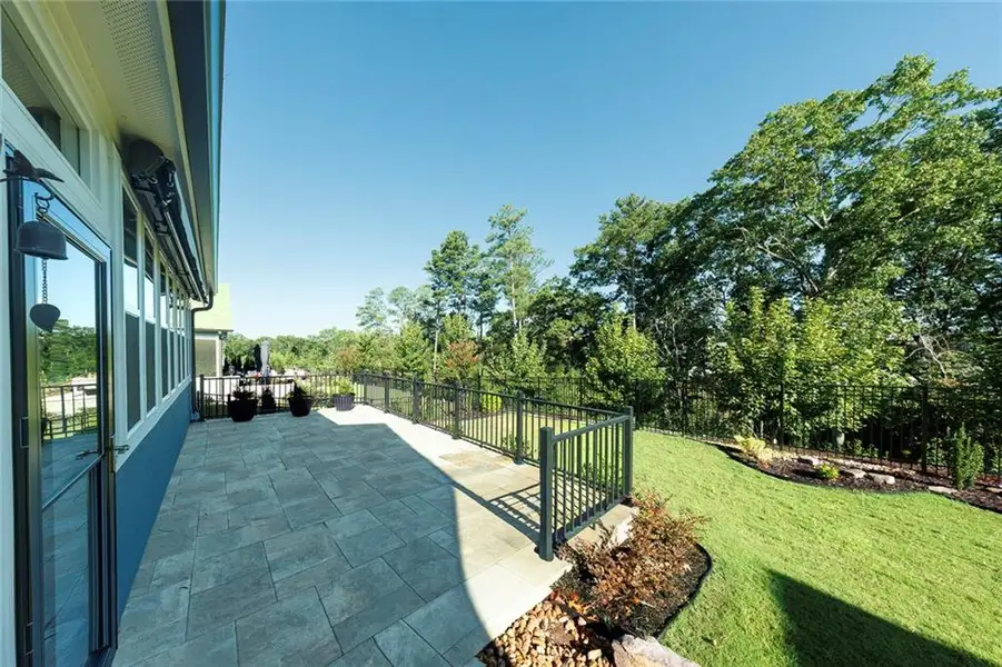Exterior details and patio area of a home in , Canton (Image 3).