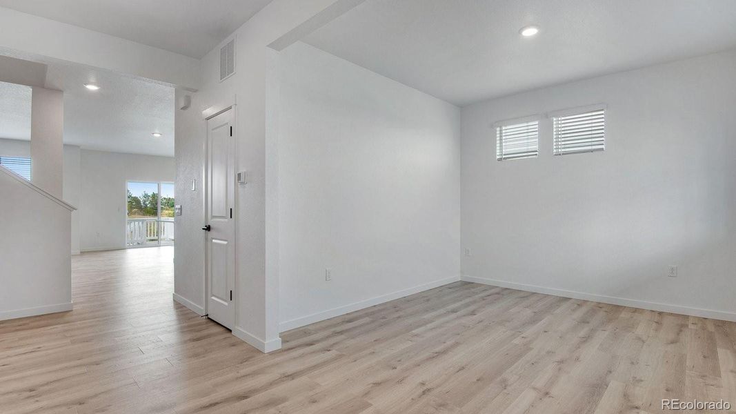 Spacious, unfurnished interior of a new home in Trails at Crowfoot, Parker (Image 30).