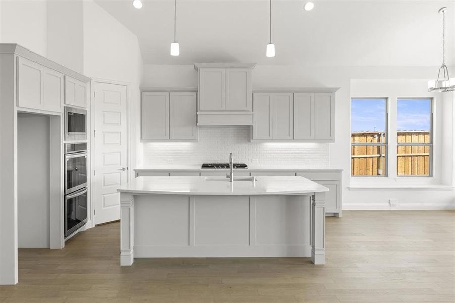 Furnished interior view inside a new home in Nelson Lake Estates, Rockwall (Image 18).