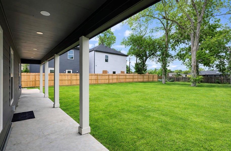 Exterior details and patio area of a home in , Houston (Image 22). Exterior details and patio area of a home in , Houston (Image 22).