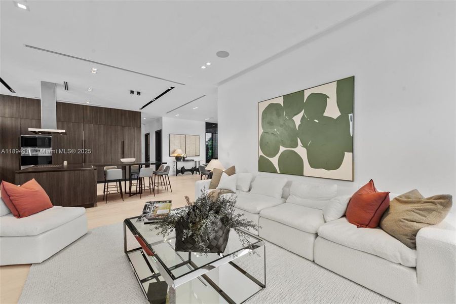 Furnished interior view inside a new home in , Hallandale Beach (Image 10).