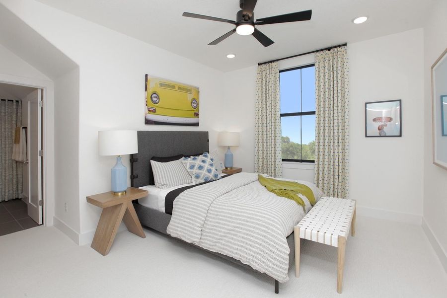 Furnished interior view inside a new home in , Georgetown (Image 9).