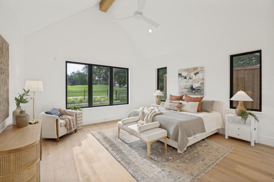 Furnished interior view inside a new home in , Farmers Branch (Image 16).
