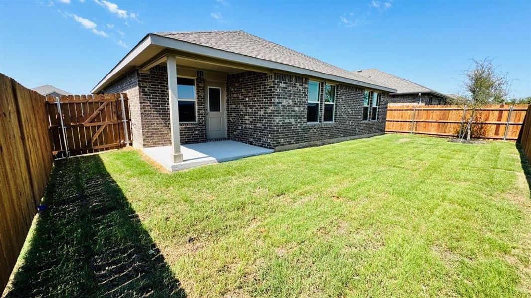 Patio - All Home and community information, including pricing, included features, terms, availability and amenities, are subject to change at any time without notice or obligation. All Drawings, pictures, photographs, video, square footages, floor plans, elevations, features, colors and sizes are approximate for illustration purposes only and will vary from the homes as built.