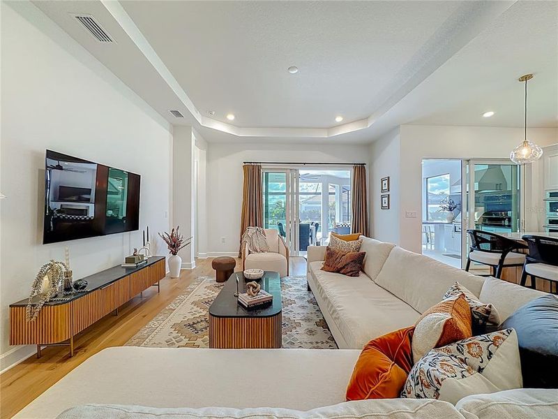 Furnished interior view inside a new home in , Lakewood Ranch (Image 35).