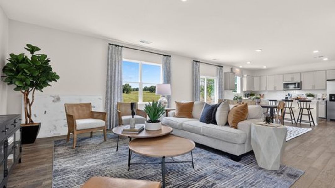 Furnished interior view inside a new home in Cross Creek, Spring Lake (Image 11).
