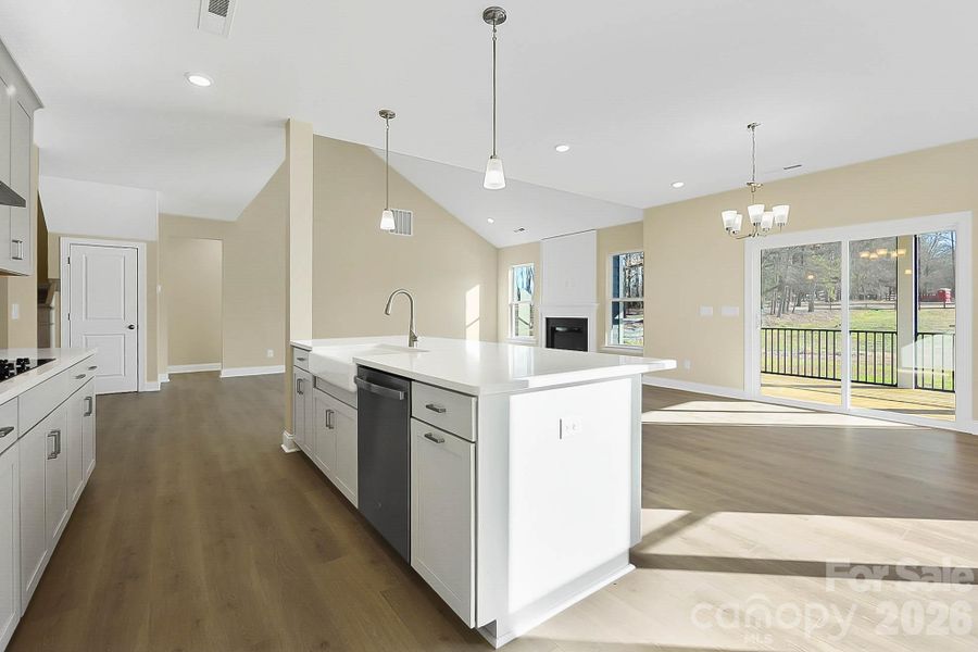 Furnished interior view inside a new home in Lancaster Hwy, Waxhaw (Image 6).