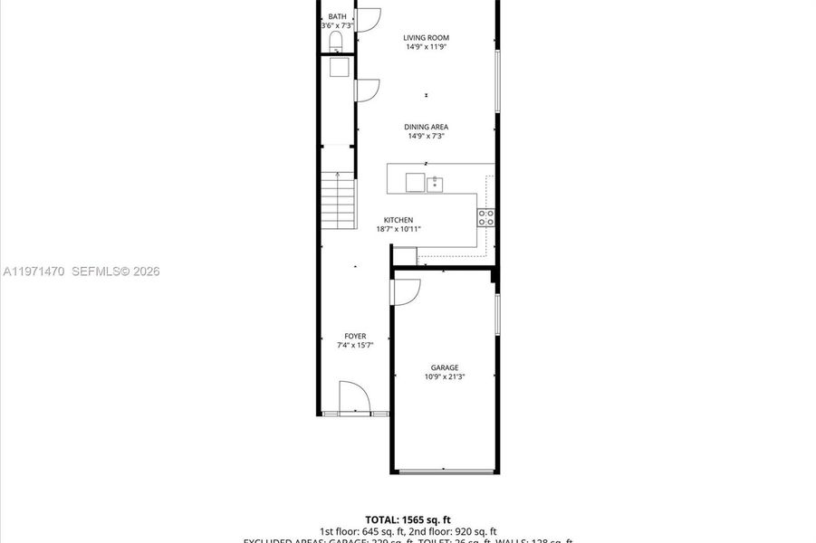 2D floor plan layout of this home in , Miami, FL (Image 5). 2D floor plan layout of this home in , Miami, FL (Image 5).