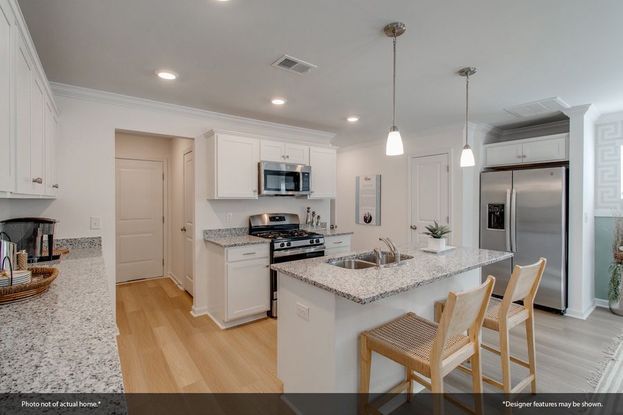 Furnished interior view inside a new home in Edwards Station, Taylors (Image 5).