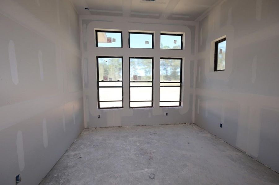 In-progress construction of a new home in ARTAVIA 50' Homesites, Conroe, TX (Image 11). In-progress construction of a new home in ARTAVIA 50' Homesites, Conroe, TX (Image 11).