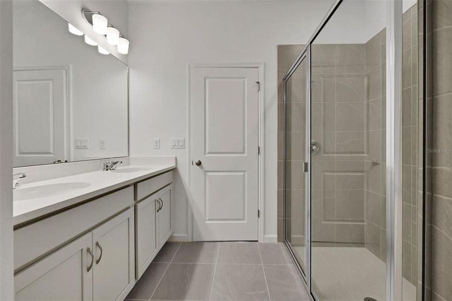 Furnished interior view inside a new home in Seaport Village, Tavares (Image 12).