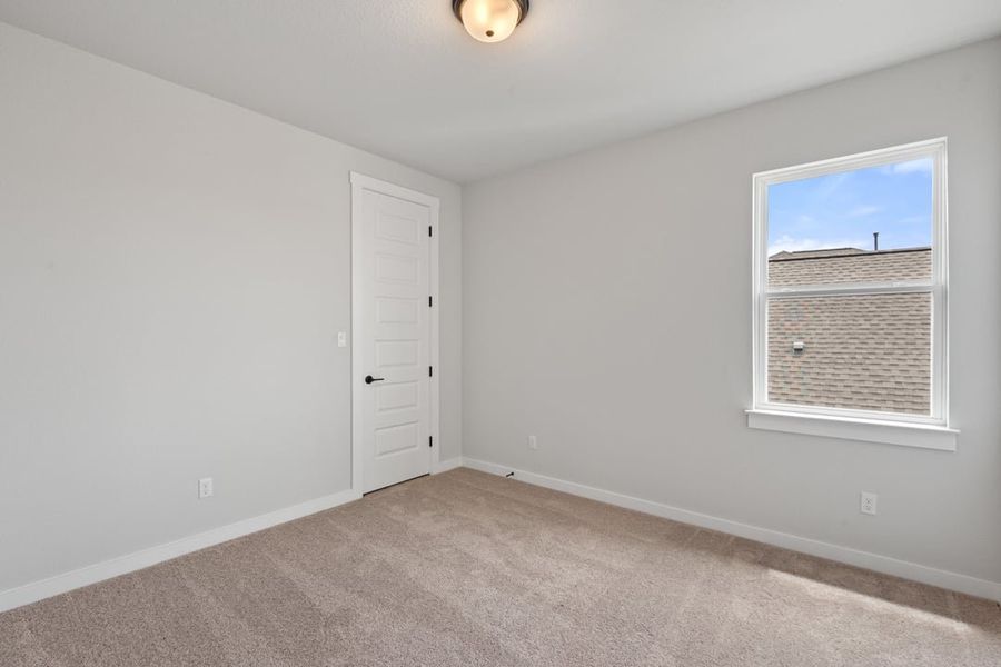 Spacious, unfurnished interior of a new home in Arbor Collection at Lariat, Liberty Hill (Image 38). Spacious, unfurnished interior of a new home in Arbor Collection at Lariat, Liberty Hill (Image 38).