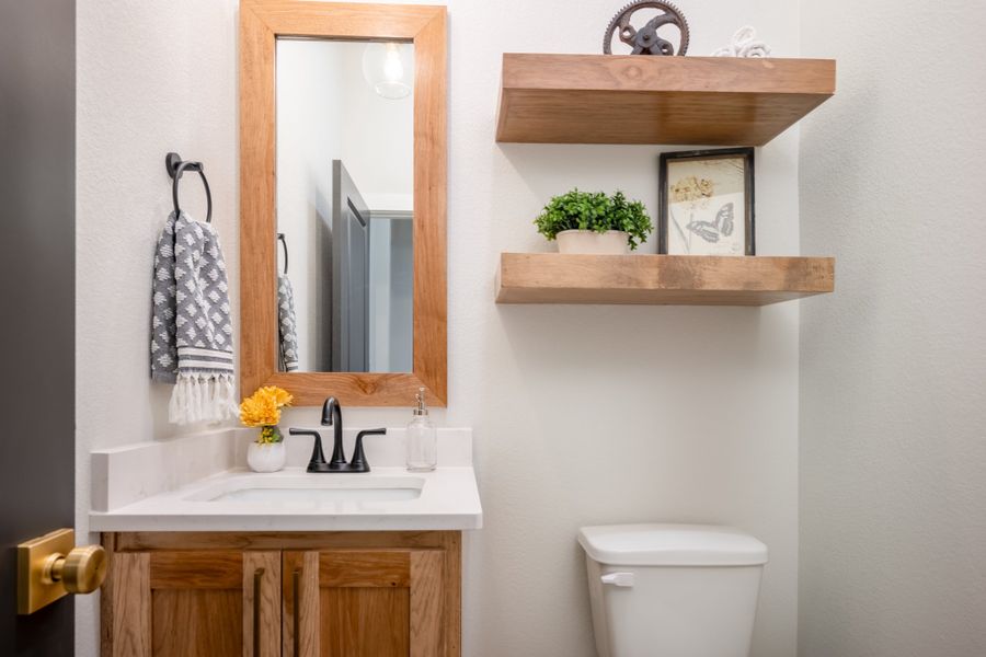 Representative furnished interior of a home built from the The Lydia by Reece Homes in Traditions, Bryan (Image 12).