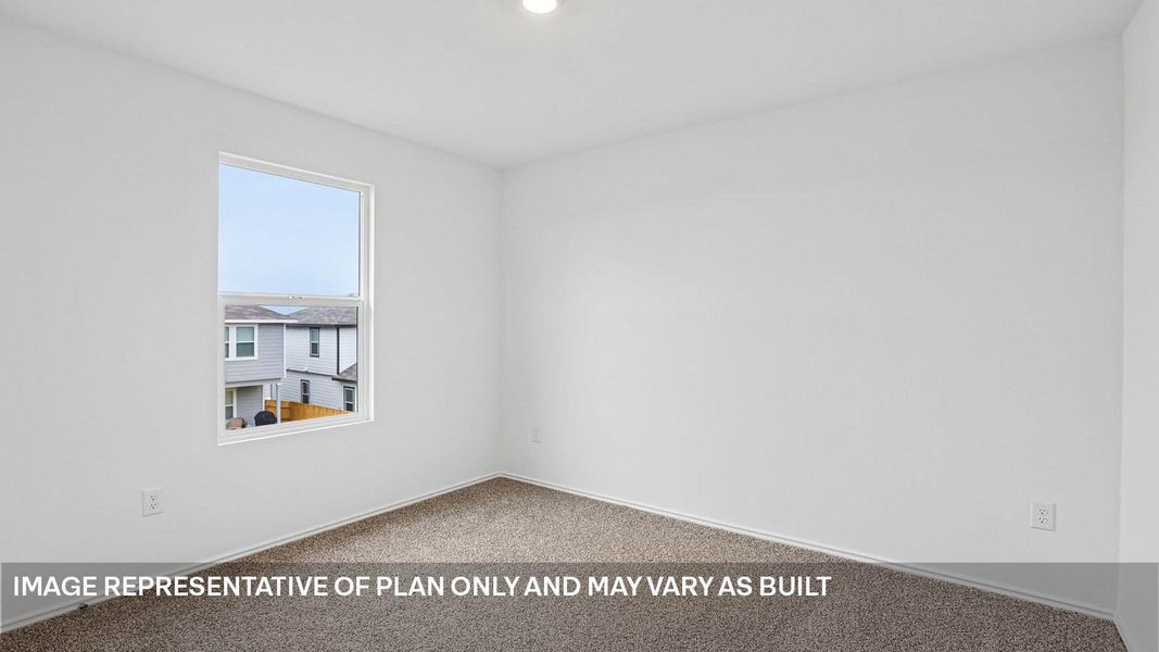 Spacious, unfurnished interior of a new home in Wayside, Uhland (Image 35).