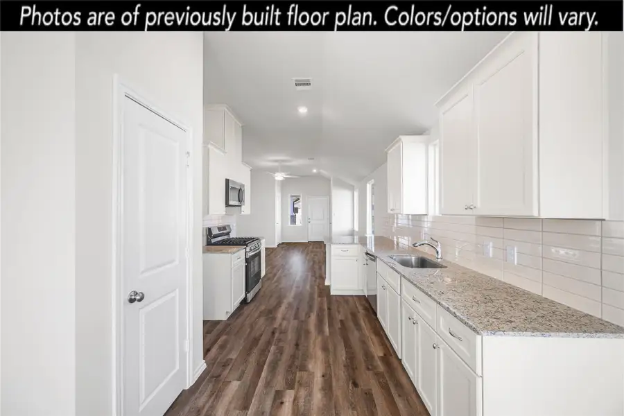 Furnished interior view inside a new home in The Enclave at Spring Branch, Montgomery (Image 7).