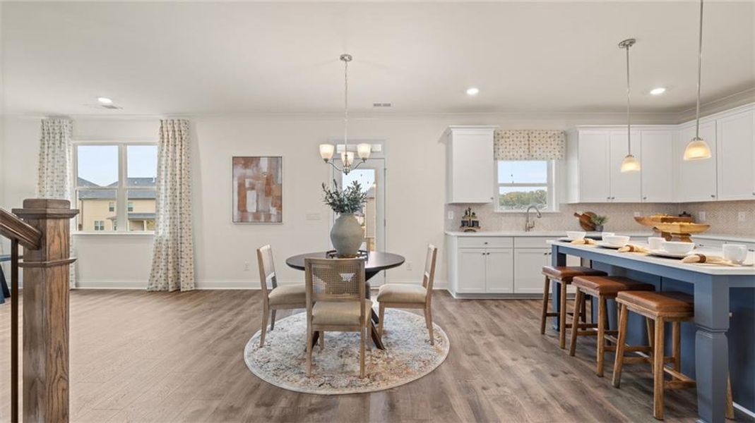 Furnished interior view inside a new home in The Gates at Pates Creek, Hampton (Image 18).