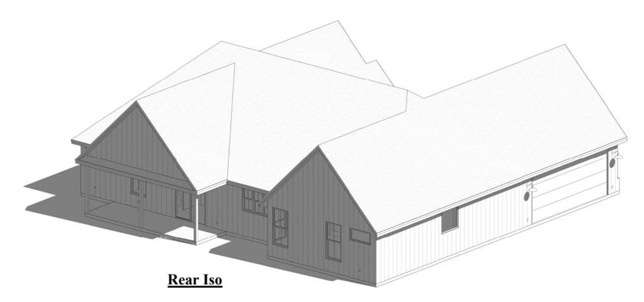 Exterior rendering of this home design in , Whitesboro, TX (Image 3). Exterior rendering of this home design in , Whitesboro, TX (Image 3).