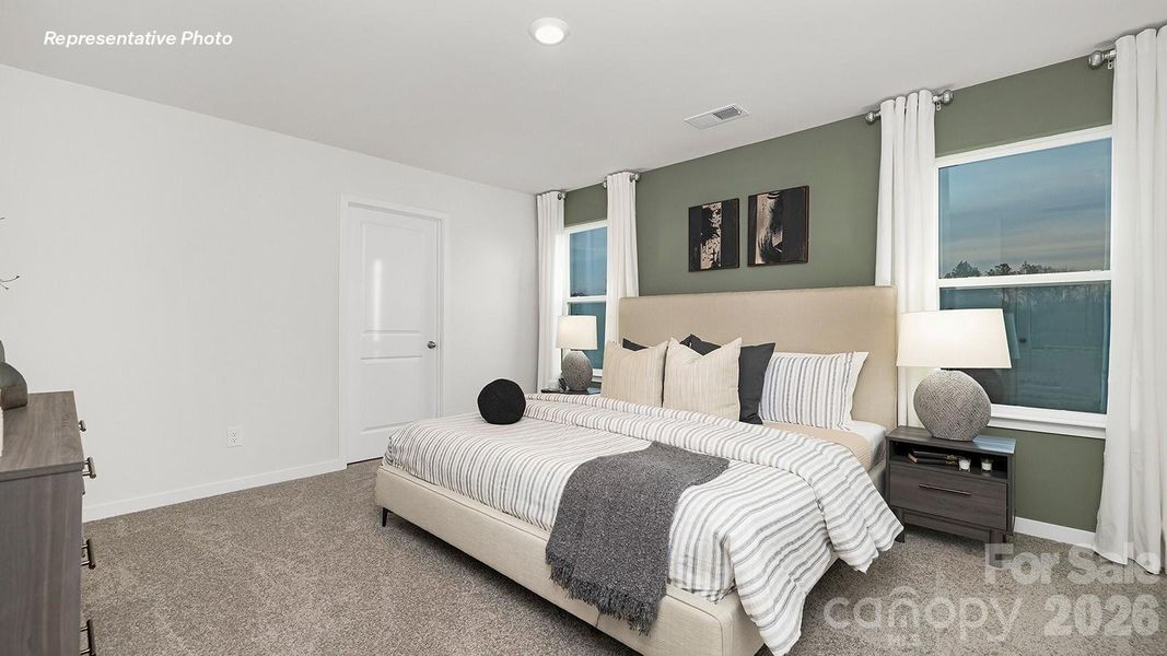 Furnished interior view inside a new home in Fergus Crossing, York (Image 25).