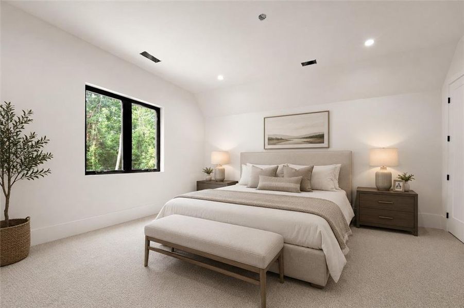 Furnished interior view inside a new home in , Cumming (Image 16). Furnished interior view inside a new home in , Cumming (Image 16).
