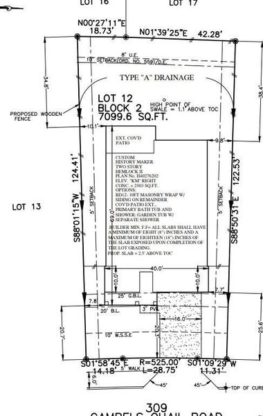 2D floor plan layout of this home in Attwater 55s - Country, Waller, TX (Image 2).