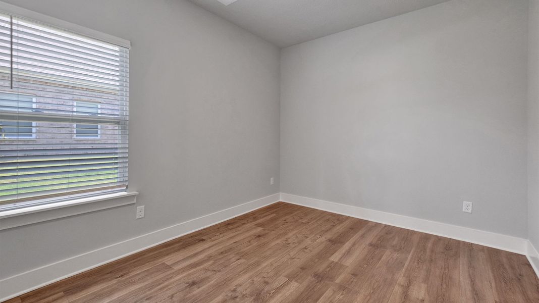 Spacious, unfurnished interior of a new home in Hedge Rose, Somerville (Image 29). Spacious, unfurnished interior of a new home in Hedge Rose, Somerville (Image 29).