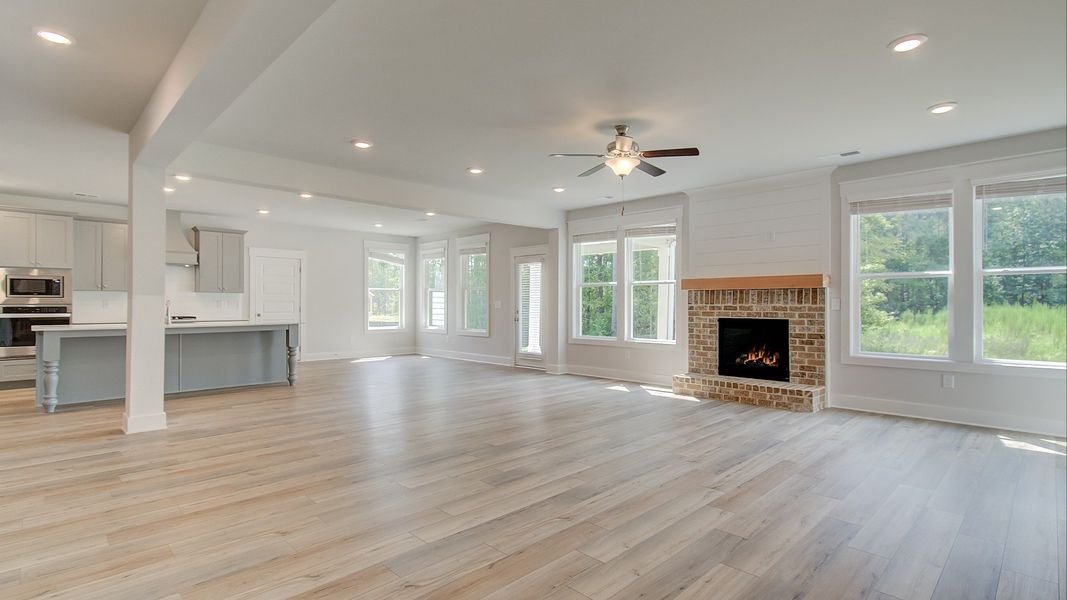 Representative furnished interior of a home built from the Clarity - FL by DRB Homes in Brighton, Locust Grove (Image 11).