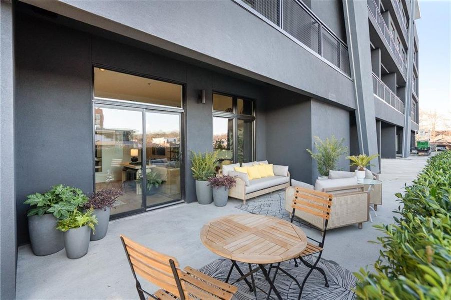 Exterior details of a home in The Leon on Ponce, Atlanta (Image 3).