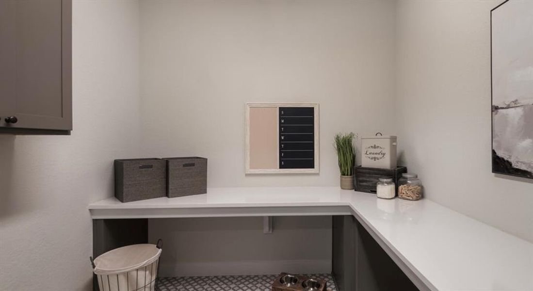 Furnished interior view inside a new home in , Johnson City (Image 16).