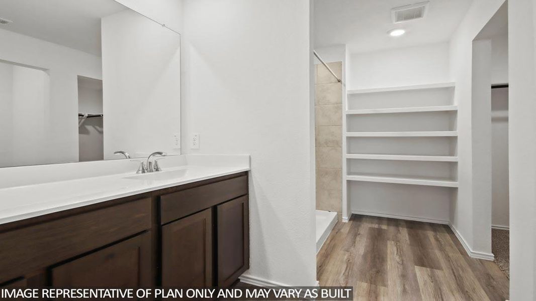 Furnished interior view inside a new home in , Crosby (Image 5).