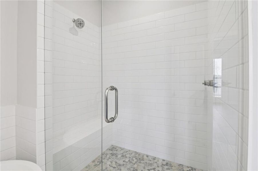 Close-up of interior finishes inside a home in Ward's Crossing Townhomes, Johns Creek (Image 15).