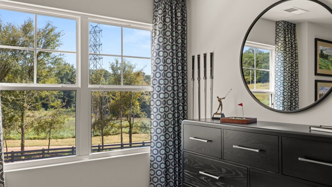 Representative furnished interior of a home built from the Halton by D.R. Horton in Jackson Landing, Jefferson (Image 66).