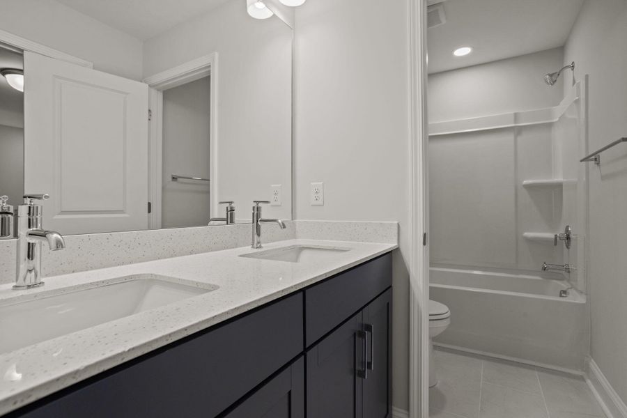 Furnished interior view inside a new home in , Greenwood (Image 9).