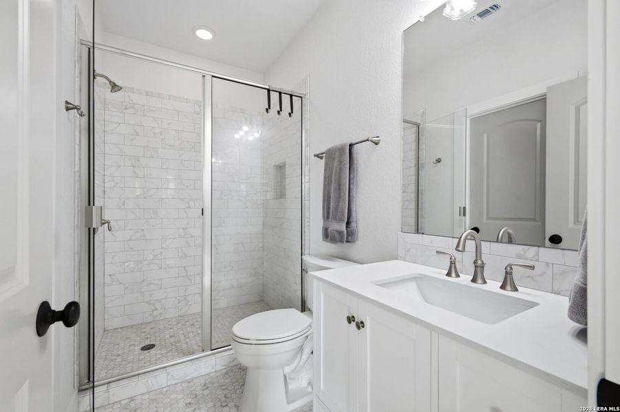 Furnished interior view inside a new home in , Boerne (Image 65).