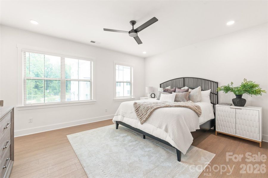Furnished interior view inside a new home in , Charlotte (Image 30). Furnished interior view inside a new home in , Charlotte (Image 30).