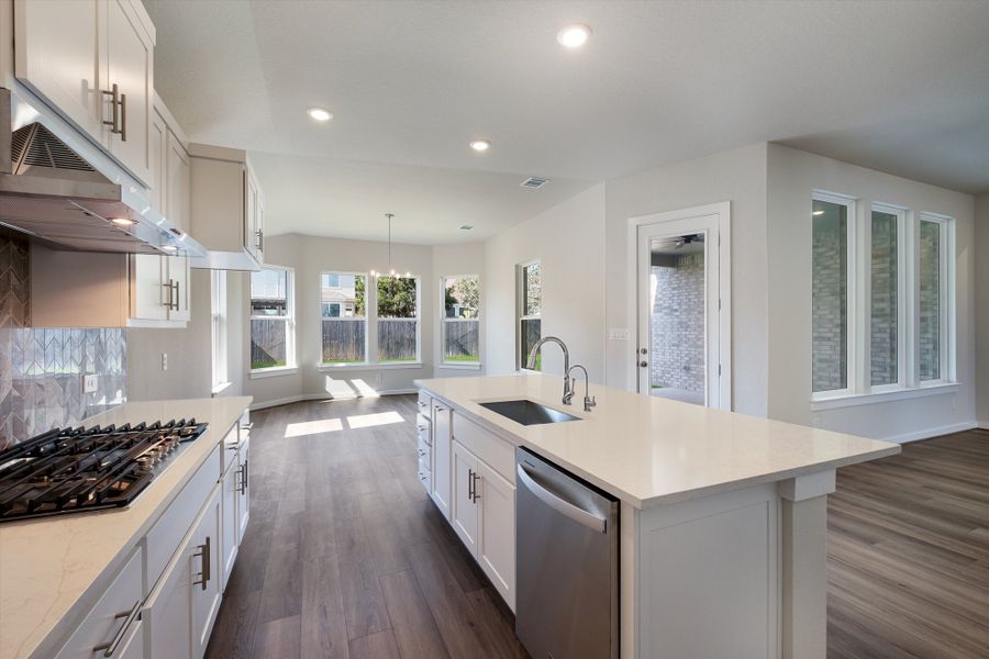 Furnished interior view inside a new home in Veramendi, New Braunfels (Image 6). Furnished interior view inside a new home in Veramendi, New Braunfels (Image 6).