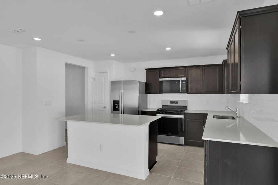 Furnished interior view inside a new home in Wells Landing, Jacksonville (Image 12).