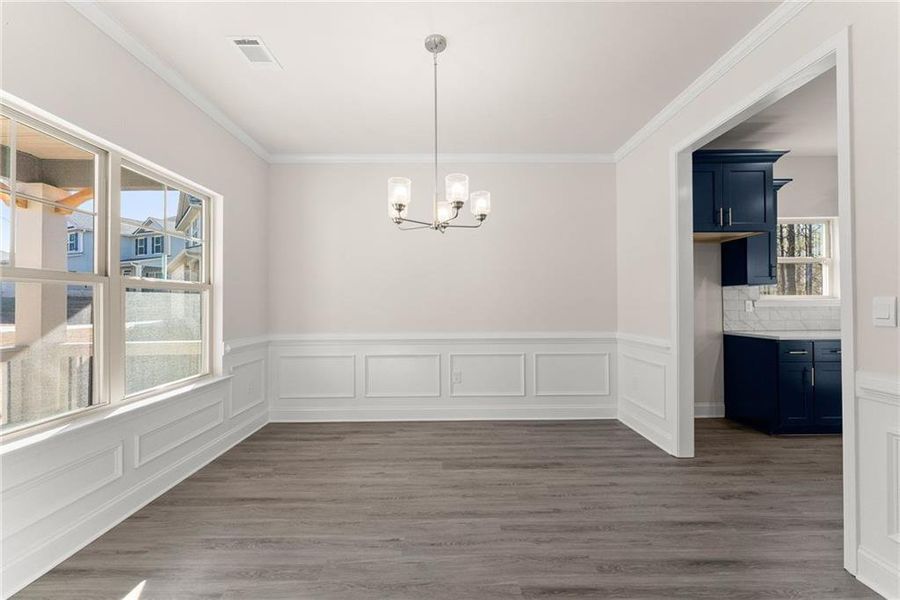 Spacious, unfurnished interior of a new home in Habersham Meadows, Demorest (Image 18).