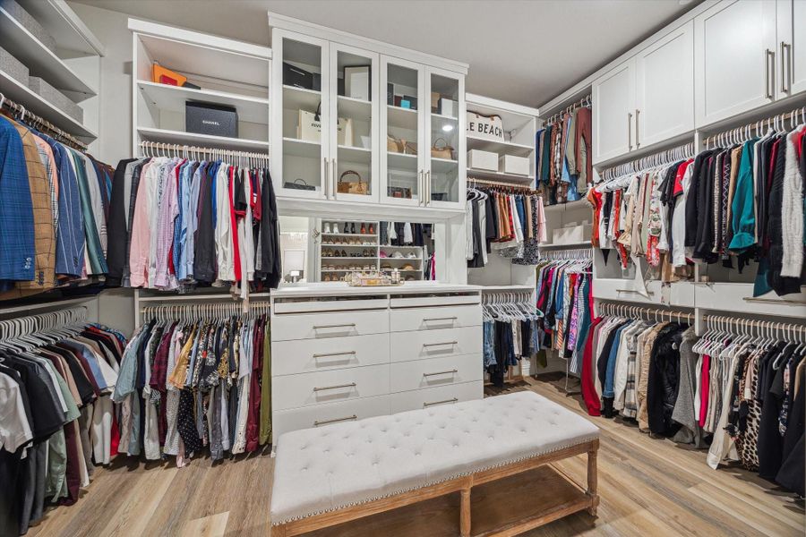 HUGE and fully built-out by California Closets HUGE and fully built-out by California Closets