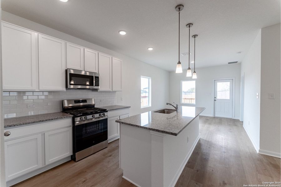 Furnished interior view inside a new home in Willow View, Converse (Image 6).