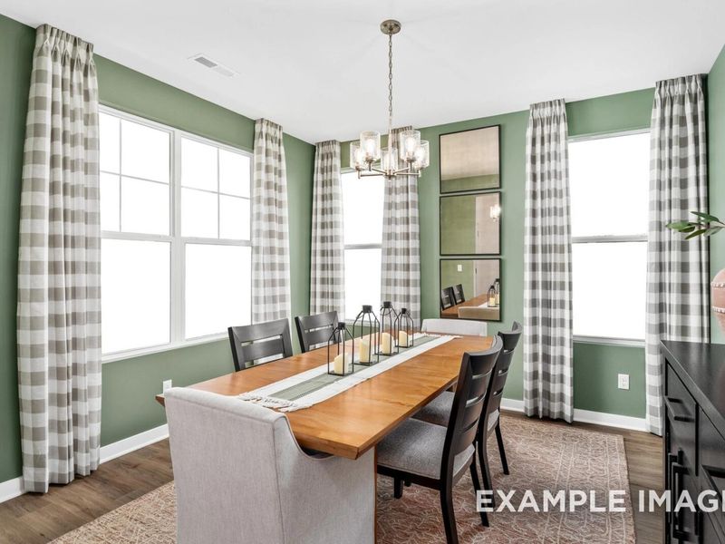 Furnished interior view inside a new home in Woods Crossing, Gallatin (Image 34).